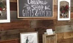 Visit our beautiful, warm and cozy barn to shop in our Christmas store, take a family photo, complete a craft, and watch our sweet nativity play performed by your own children.